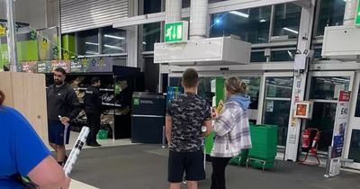 Scots Asda store locked down after gang of teens try to force entry