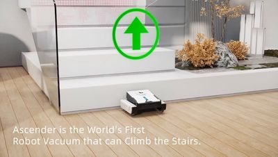 Meet The Ascender, the world’s first robot vacuum that can climb stairs