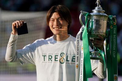 Celtic fans sweating after emotional Kyogo social media post