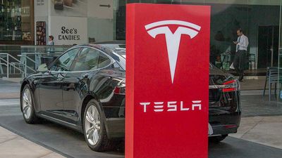 Dow Jones Rises As Tesla Stock Surges On GM Charging Deal; Target Downgraded On Slowing Traffic