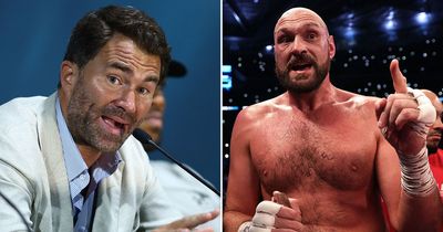 Eddie Hearn hits out at "desperate" Tyson Fury team over fight offer