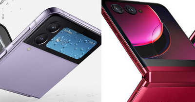 Motorola Razr 40 Ultra versus Samsung Galaxy Z Flip 4: best prices, deals and our favourite features