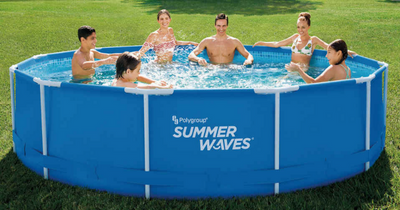 Aldi's £129 pool which is 12ft and perfect for weekend weather