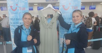 TUI reunite dress with bridesmaid after she forgot to pack it for Cyprus wedding