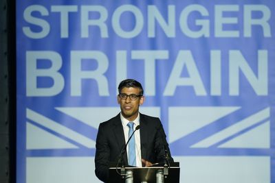 No electoral success without north of England, Sunak tells Tory conference