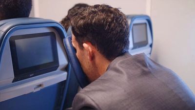 Would You Use This Quirky Airplane Headrest?
