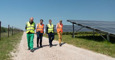 British Gas owner Centrica opens its first UK solar farm in Wiltshire