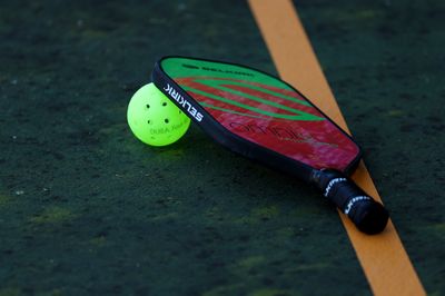 Pickleball has a noise problem. He's trying to fix it