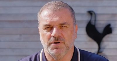Ange Postecoglou makes promise to Tottenham fans in first words as new Spurs boss