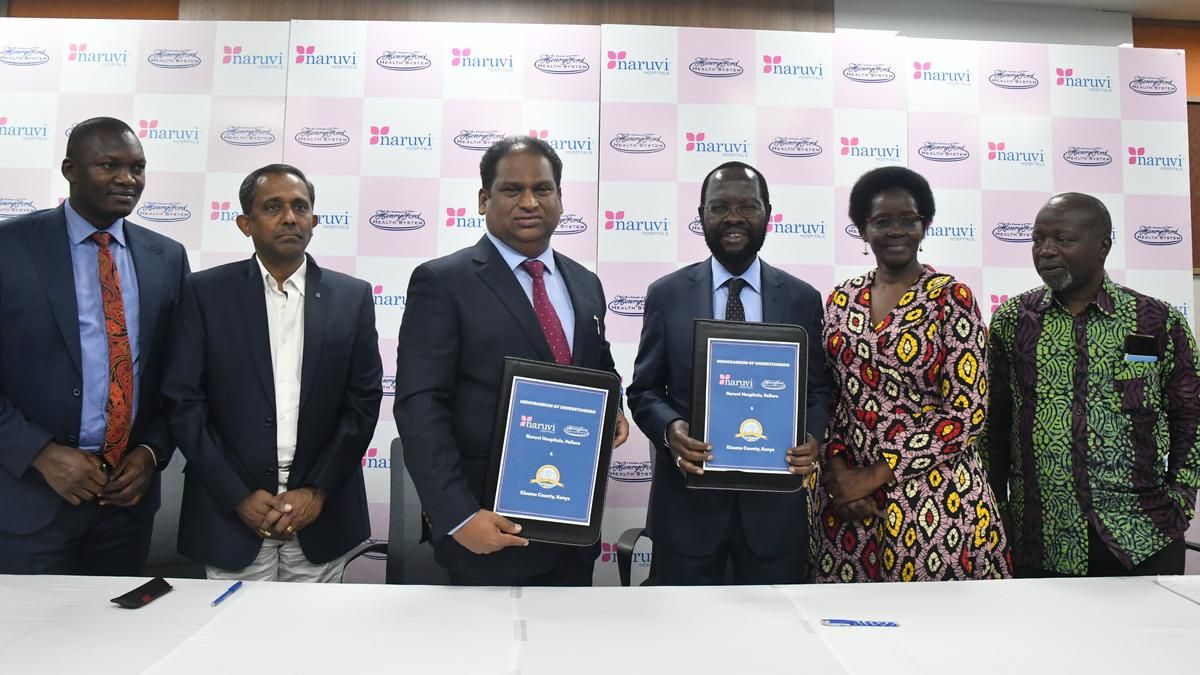 Naruvi Hospitals In Vellore Signs Mou With Kenyan