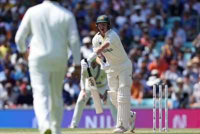 Marnus Labuschagne admits ‘hands just about hanging on’ after bruising Oval test