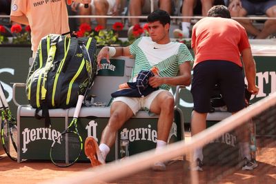 Carlos Alcaraz admits tension got to him in semi-final defeat to Novak Djokovic