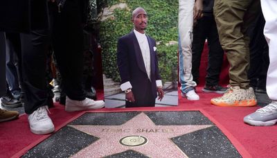 Tupac Shakur receives Hollywood Walk of Fame star