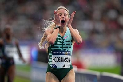 Keely Hodgkinson sets new British record in Paris Diamond League