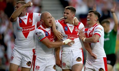 St Helens continue building momentum in derby thrashing of Wigan
