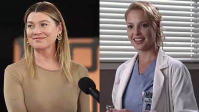 Katherine Heigl And Ellen Pompeo Get Real About The Grey’s Anatomy Scenes That Are Embarrassing To Watch With Your Kids