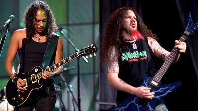Kirk Hammett remembers his last encounter with Dimebag Darrell: "I still regret not taking the time to have a full conversation with him"