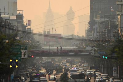 Threat of air pollution, climate change
