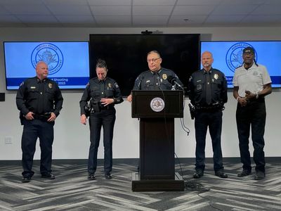 Black teen shot by officer during struggle was armed with pellet gun, not handgun, police say