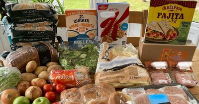 Inside the store where you can buy three loaves of bread for just £1