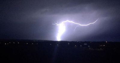 Thunderstorm warnings in place across much of England and Wales