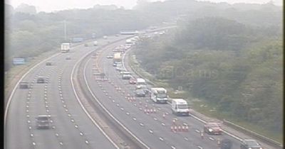 M1 police statement after 'serious' 5-car crash closed road between J27 and J28