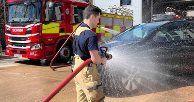 Get your car washed by NIFRS firefighters