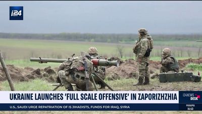 ‘Significant’ Ukraine offensive ‘penetrates first line of Russian defences’, says UK