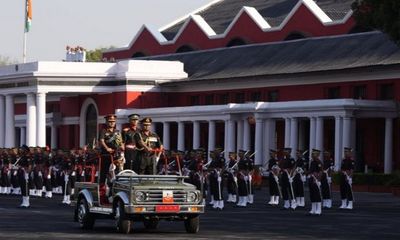 IMA Dehradun: Army Chief General Manoj Pande reviews Academy's passing out parade