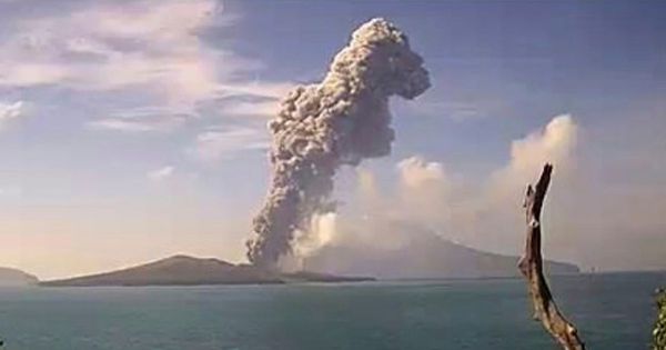 Indonesia volcano erupts spewing ash TWO MILES into the air in Ring of Fire
