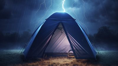 Here’s a thought: would you sleep better in a lightning-proof tent?