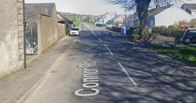 Masked men force their way into Co Antrim home as man locks his front door