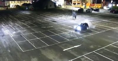 Teen driver spinning his car in doughnuts has licence revoked