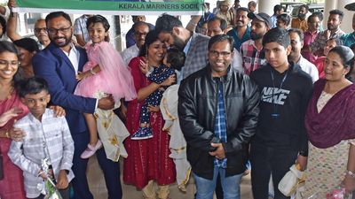 Malayali sailors, who were detained in Nigeria, return to an emotional reunion with families