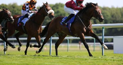 Jumby flies home to land the John Of Gaunt Stakes at Haydock Park