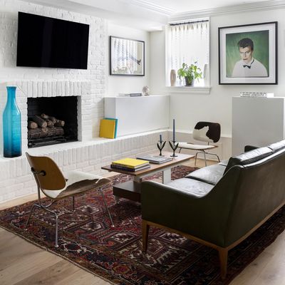 See how these celebrity interior designers renovated an iconic townhouse apartment