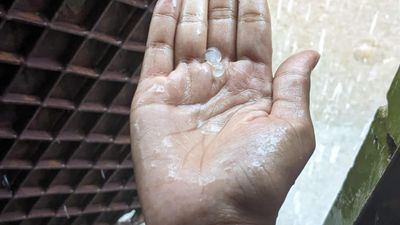 Hailstorm hits Vellore, records the highest rainfall in a day