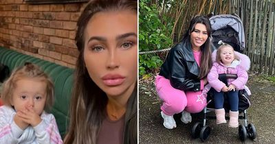 Lauren Goodger's daughter's medical emergency as she gives her 'lots of cuddles'