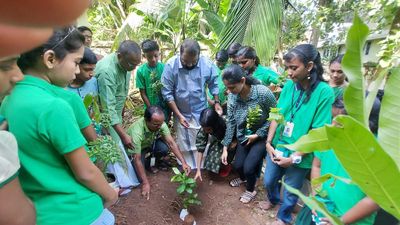 Environment day golden jubilee: Green corps volunteers plant saplings at Minister’s house
