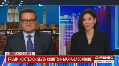 MSNBC Dominates Cable News With Trump Indictment Coverage
