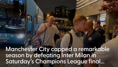 Kevin De Bruyne reveals hamstring ‘snapped’ in Man City’s Champions League final win over Inter Milan