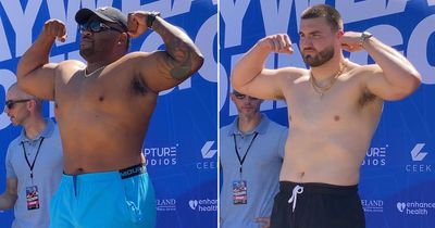 Jarrell Miller weighs in THREE STONE heavier than opponent for exhibition fight