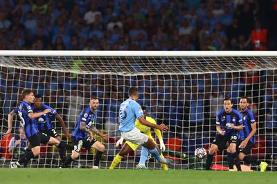 Watch: Manchester City take a step towards first Champions League title with Rodri thunderbolt