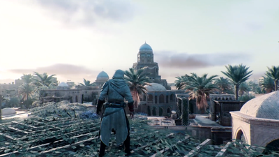 Assassin's Creed Mirage will include a 'desaturated blue/gray' mode for people who are stuck in 2007