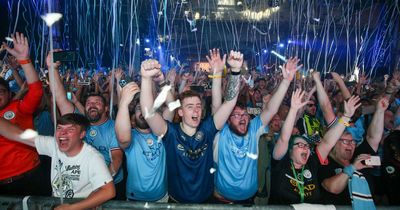 Tears and disbelief as Manchester City win the Treble