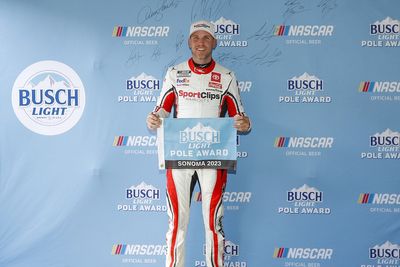 Denny Hamlin beats Reddick to NASCAR Cup pole at Sonoma