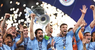 Send your congratulations to Pep Guardiola and Man City after Champions League win