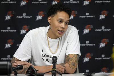 Brittney Griner is confronted by a right-wing media 'provocateur' at airport