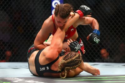 Jasmine Jasudavicius def. Miranda Maverick at UFC 289: Best photos