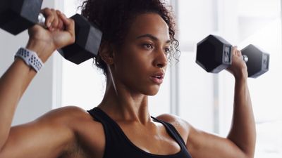 You don’t need the gym for a great full-body workout — try these eight dumbbell moves instead